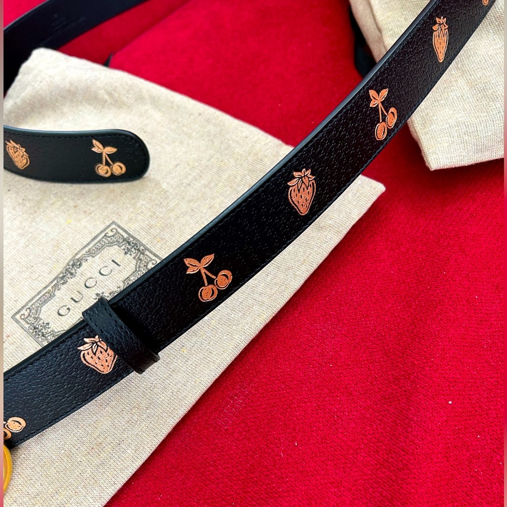 COPY - Gucci black Marmont Doll belt NID - Picture 6 of 9